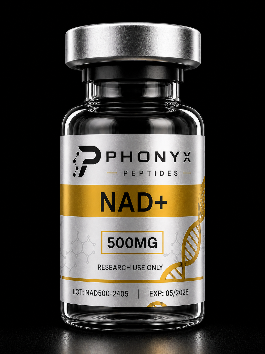 NAD+ research vial