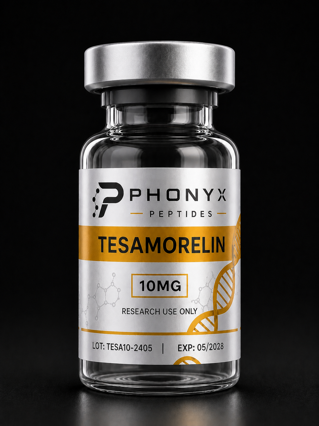 Tesamorelin 10 mg PHONYX research vial
