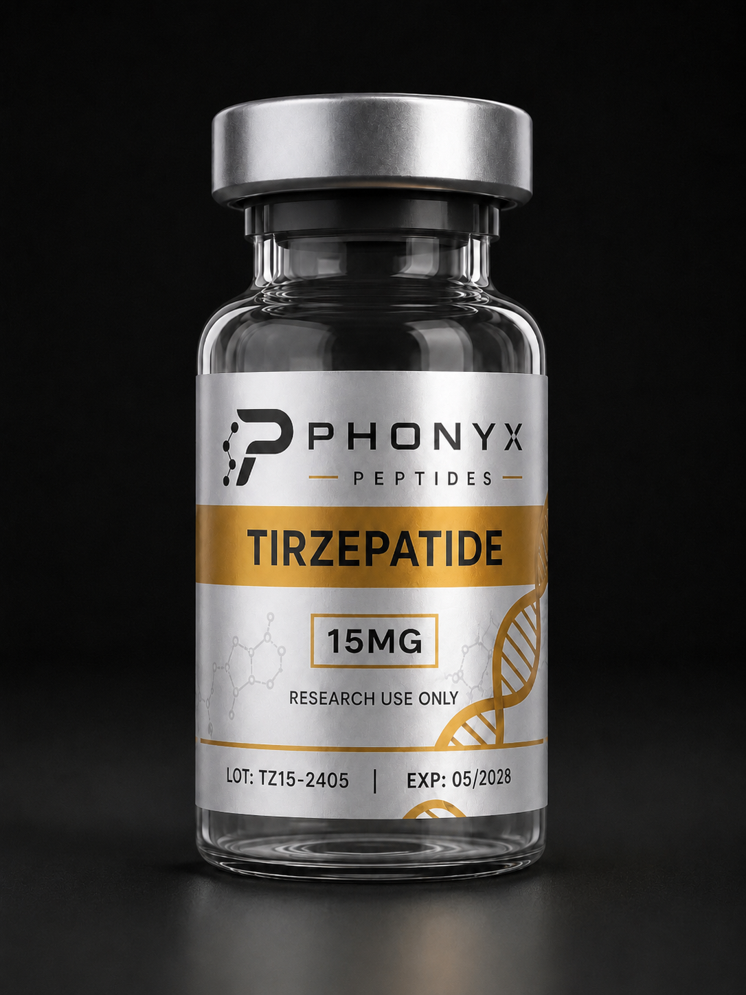 Tirzepatide 15 mg research vial